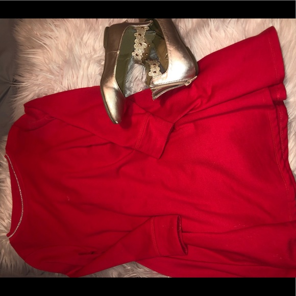 Beautiful Red Holiday Dress - Picture 3 of 6